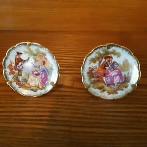 Vintage miniture Limoges Plates